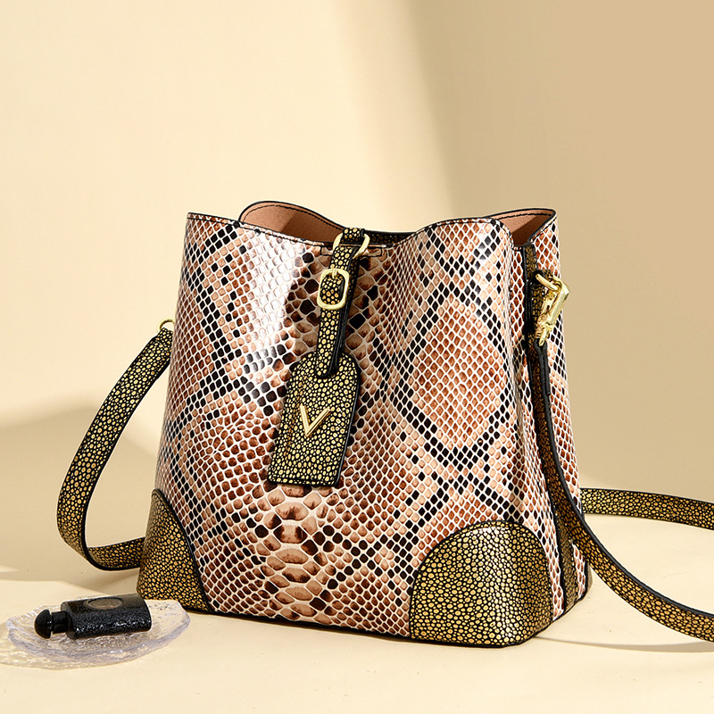 Luxury Bags To Sell - Somenie hot-selling premium texture snake pattern