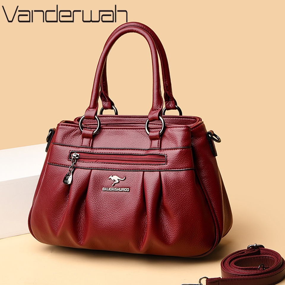 Luxury Bags Big - Three Layers Luxury Casual Tote Women