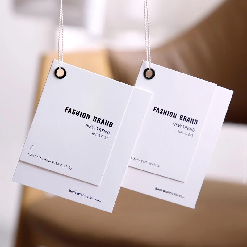Luxury Bags Price - 100pcs Simple Garment Tags Luxury Clothes