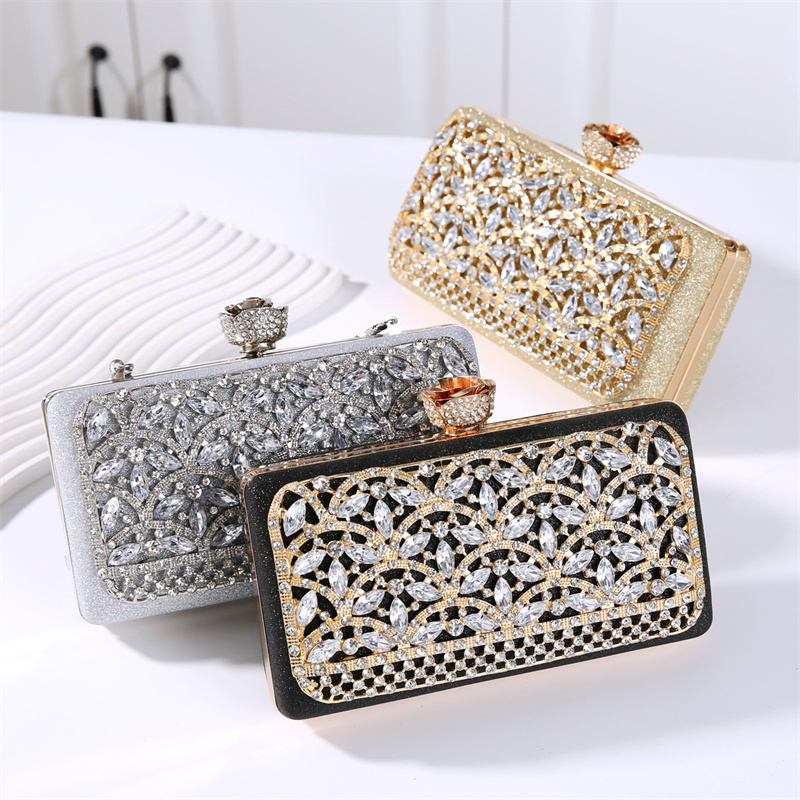 Luxury Diamond Metal Frame Eve - Luxury Bags In Dubai recension och pris
