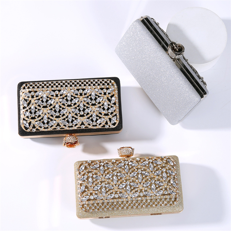Luxury Diamond Metal Frame Eve - Luxury Bags In Dubai recension och pris