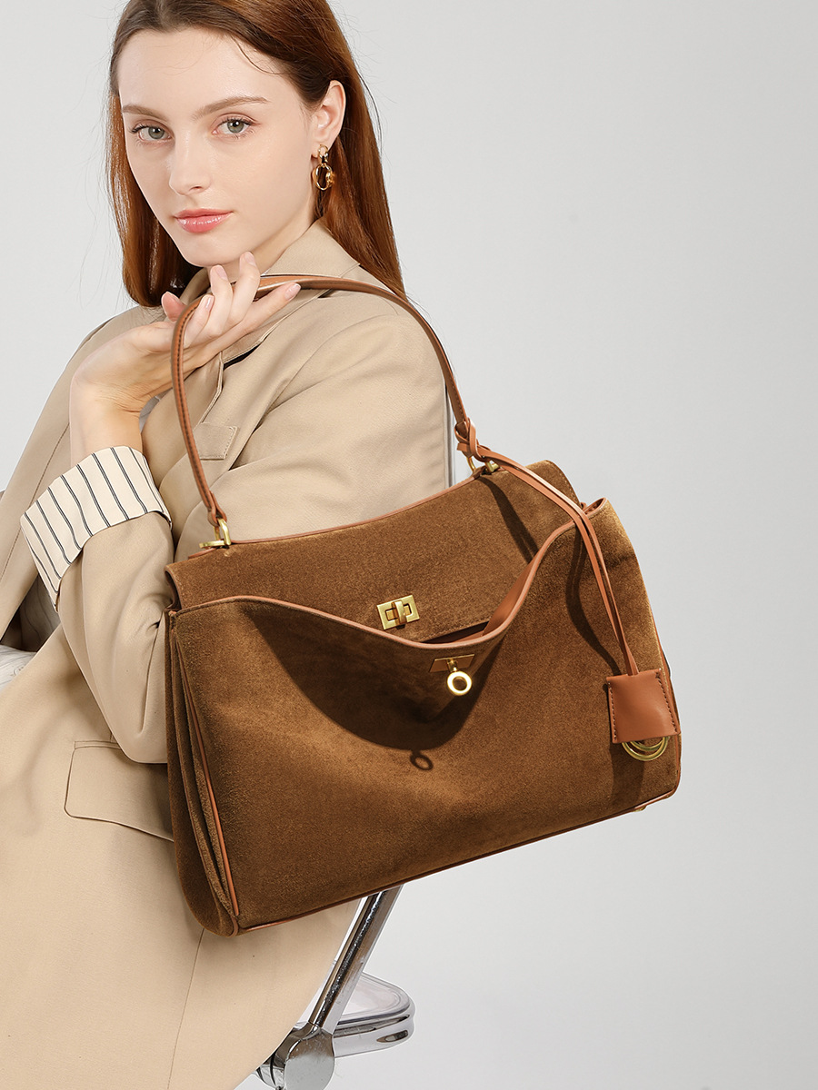 Autumn Winter Women's Suede ge - Luxury Bags Big recension och pris