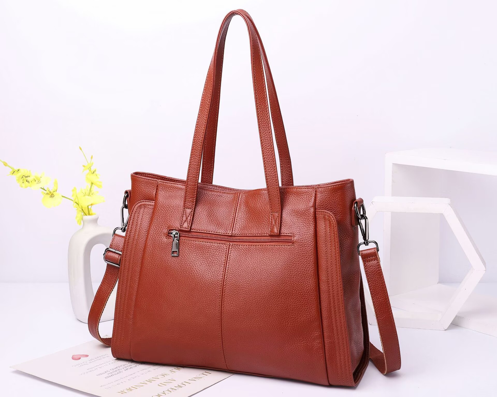 Big Capacity Handbags,Real Lea - Luxury Bags Big recension och pris