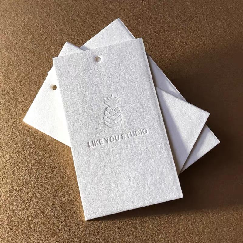 Luxury Embossed Logo Hang Tags - Luxury Bags Price recension och pris