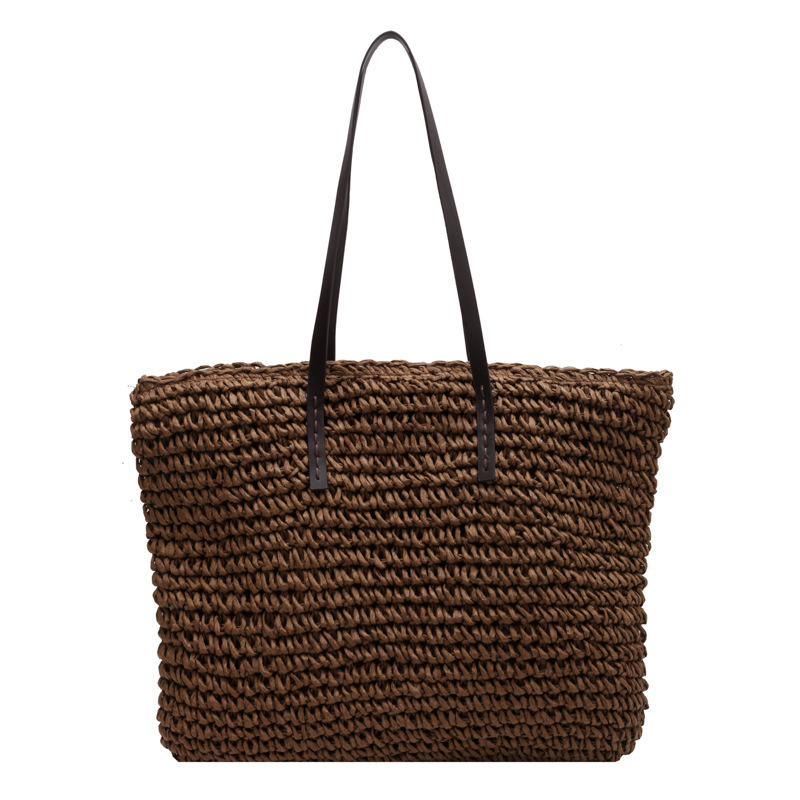 Straw Woven Tote Bags Casual L - Luxury Bags Big recension och pris