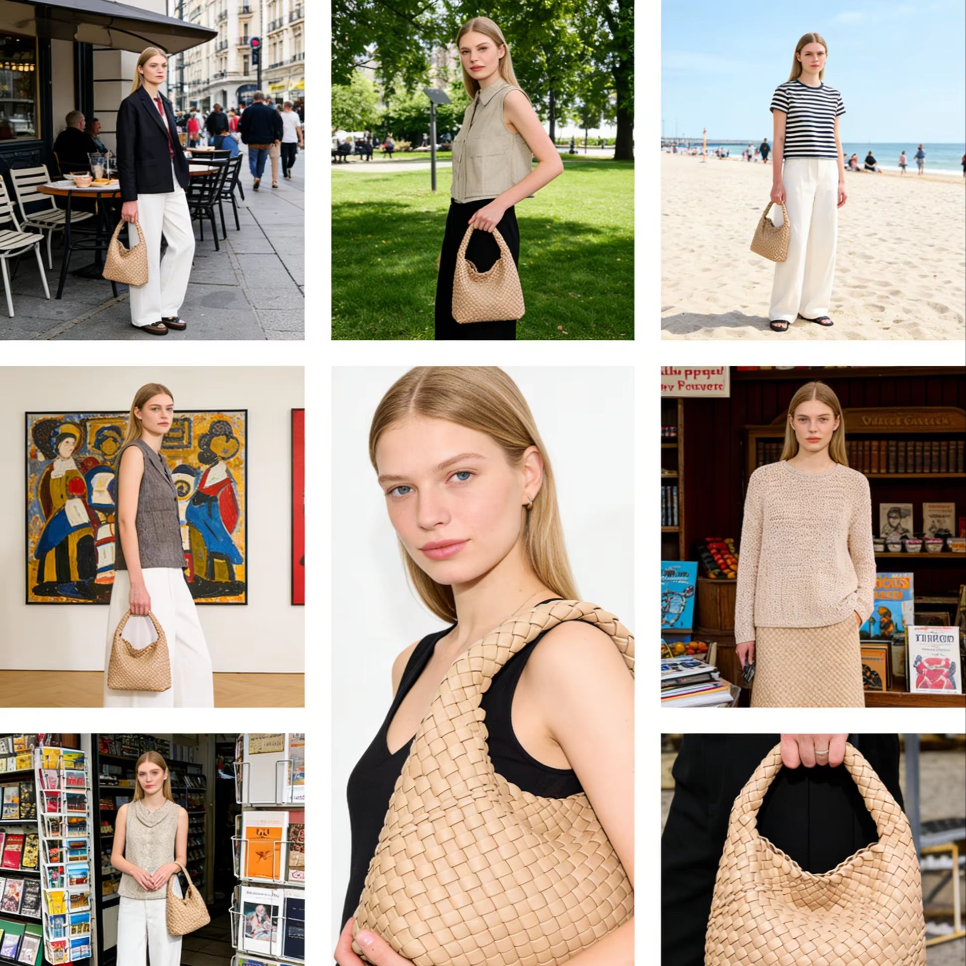 Women Woven Tote Bag Luxury De - Luxury Bags Big recension och pris
