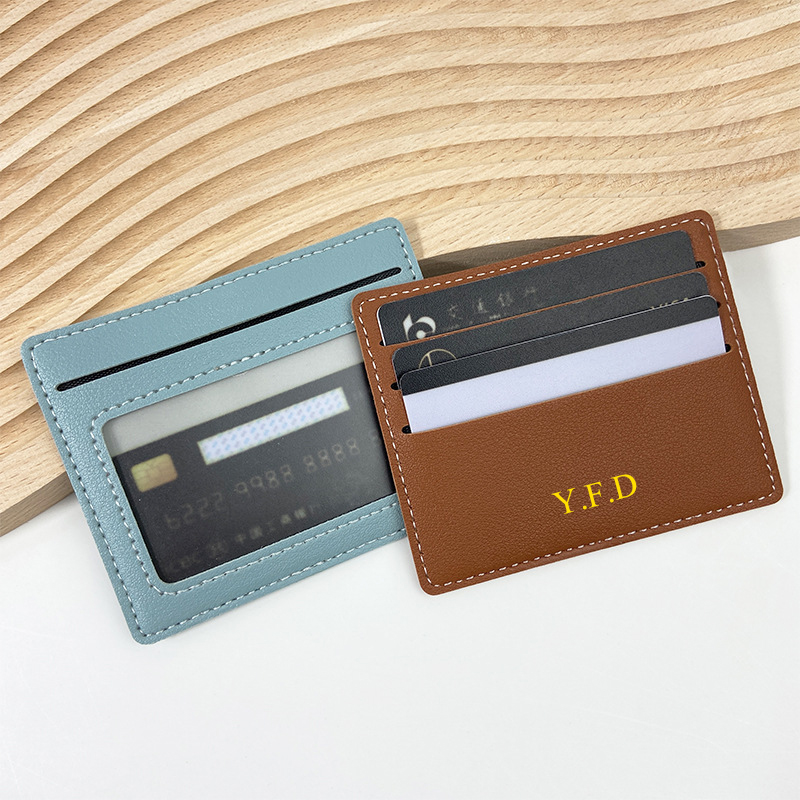 Custom Name Slim ID Card Walle - Luxury Bags China Wholesale recension och pris