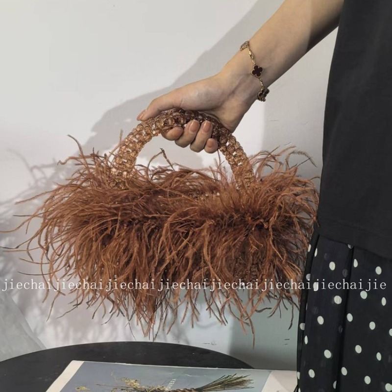 2025 Autumn New Feather Design - Luxury Bags China Wholesale recension och pris