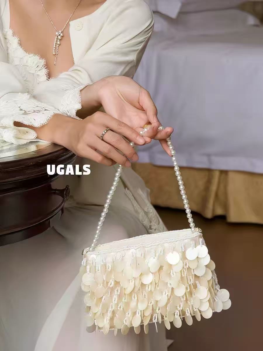 Beads Beading Tassel Square Ba - Luxury Bags To Sell recension och pris