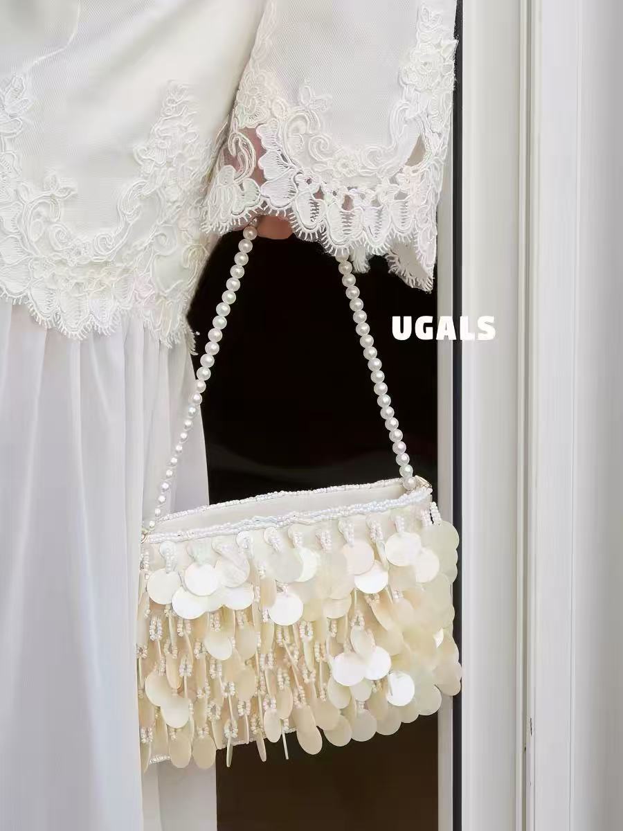 Beads Beading Tassel Square Ba - Luxury Bags To Sell recension och pris